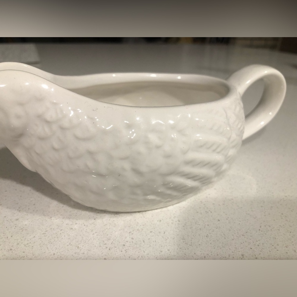 Turkey gravy dish